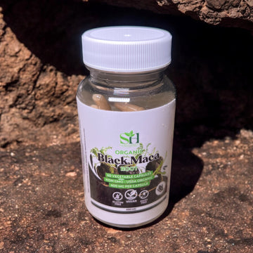 Organic Black Maca Root Capsules